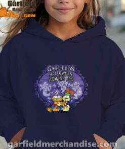 garfield halloween adventure hugging girl nany hoodie