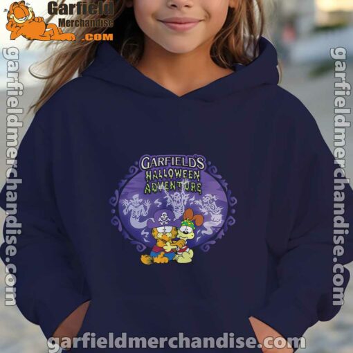 garfield halloween adventure hugging girl nany hoodie