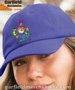 garfield just have knack for comedy halloween blue hat women