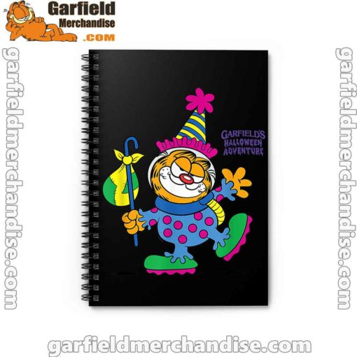 garfield just have knack for comedy halloween black notebook