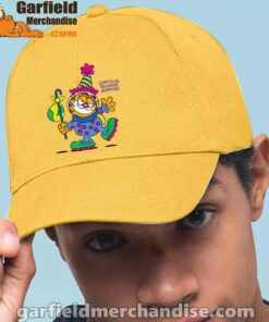 garfield just have knack for comedy halloween men yellow hat