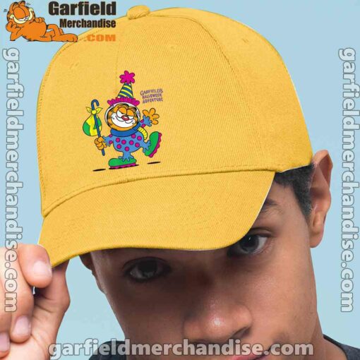 garfield just have knack for comedy halloween men yellow hat