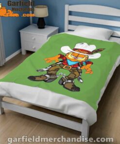 cowboy garfield what do need green blanket