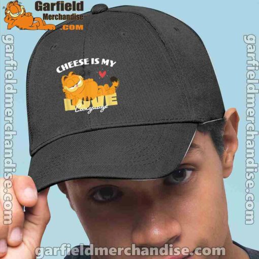 garfield cheese is my love lasagna black hat