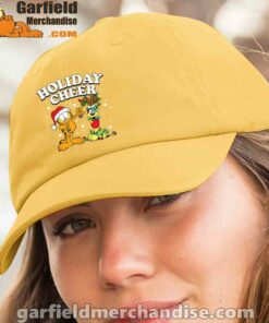 garfield holiday cheer odie yellow hat