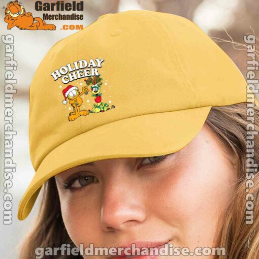 garfield holiday cheer odie yellow hat