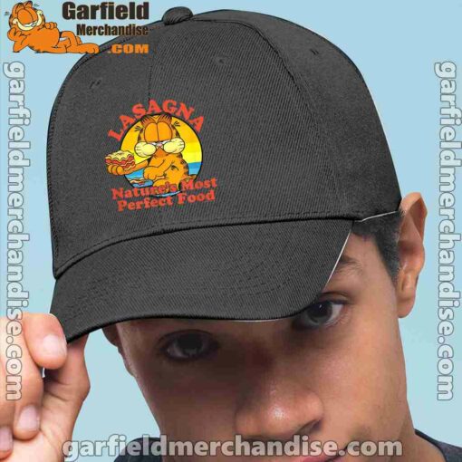 garfield lasagna natures most perfect food black hat