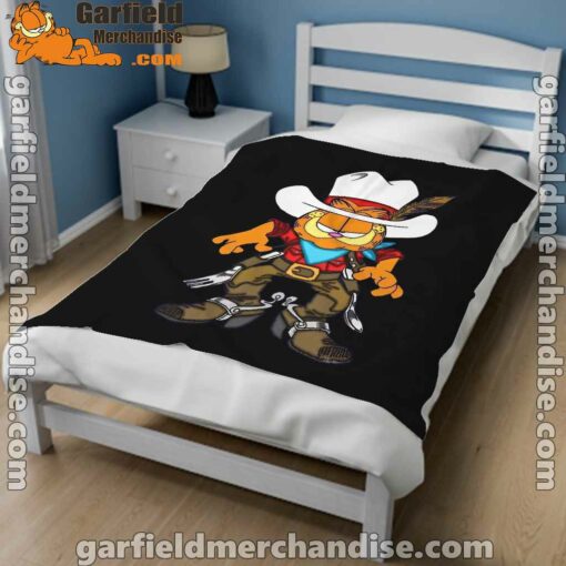 cowboy garfield what do need black blanket