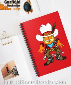 cowboy garfield what do need red notebook