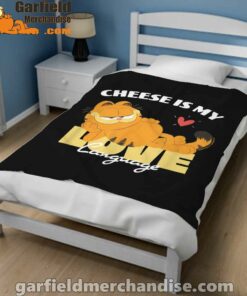 garfield cheese is my love lasagna black blanket