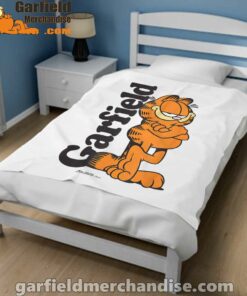 garfield cooper activated every monday to survive white blanket