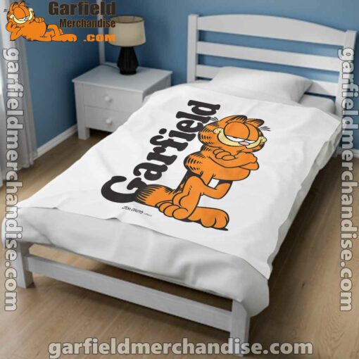 garfield cooper activated every monday to survive white blanket