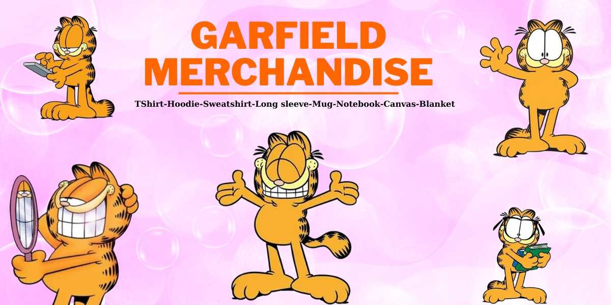 banner garfield merchandise