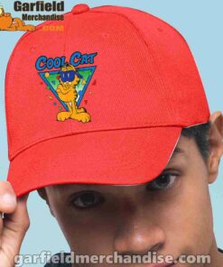 being weird is just another way of cool garfield red hat