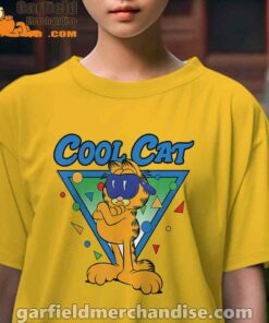 being weird is just another way of cool garfield yellow kids girl t shirts