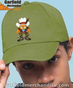 cowboy garfield what do need green hat