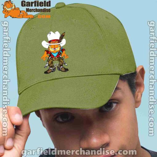 cowboy garfield what do need green hat