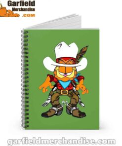 cowboy garfield what do need green notebook