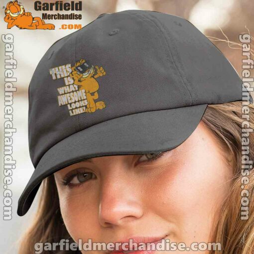 garfield awesome i’ve redefined the word women black hat