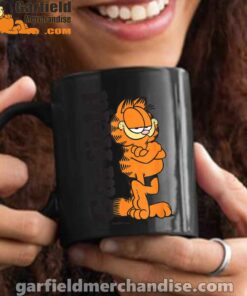 garfield cooper activated every monday to survive black mug