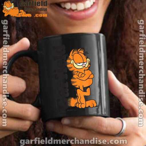 garfield cooper activated every monday to survive black mug