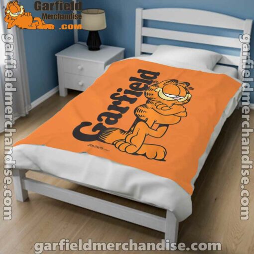 garfield cooper activated every monday to survive orange blanket