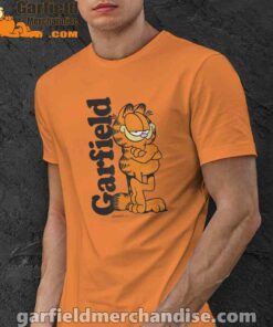 garfield cooper activated every monday to survive orange men shirt