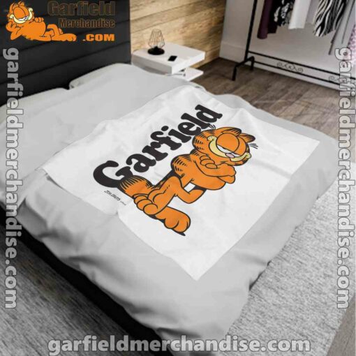 garfield cooper activated every monday to survive white blanket