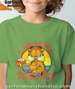 Garfield lasagna tee