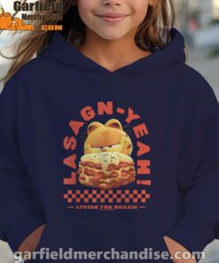 garfield lasagna yeah girl nany hoodie