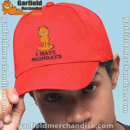 hate mondays garfield are just nature’s way of ruining my life red hat