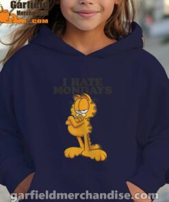 i hate mondays garfield girl nany hoodie