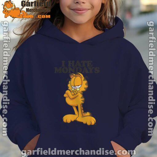 i hate mondays garfield girl nany hoodie