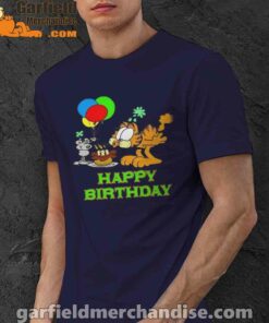 Garfield birthday shirt